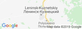 Leninsk Kuznetsky map